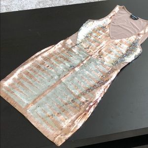 BeBe size small sequin party dress with side zip